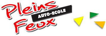 logo de l'auto-école plein feux